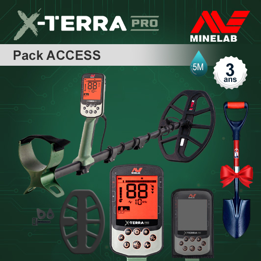 Minelab X-Terra Pro + Pack Access