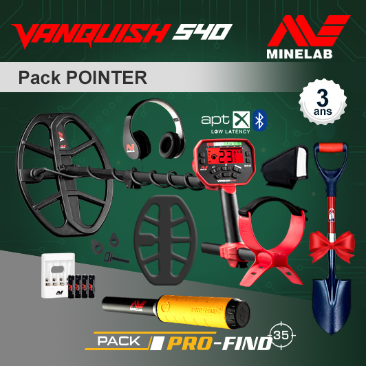 Minelab Vanquish 460 + Pack Access