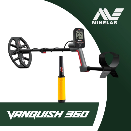 Vanquish 360 Minelab + Pack "Pointer"