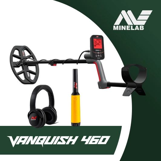 Vanquish 460 Minelab + Pack "Pointer"