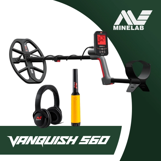 Vanquish Minelab 560 + Pack "Pointer"