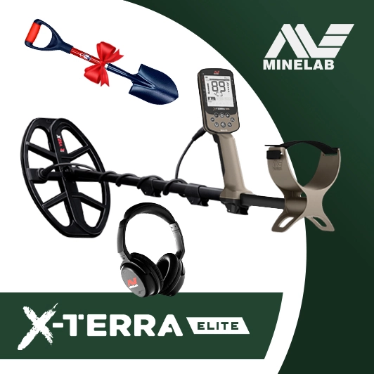 Minelab X-Terra Elite + Pack Casque Sans Fil