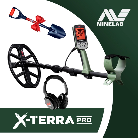 Minelab X-Terra Pro + Pack Casque Sans Fil