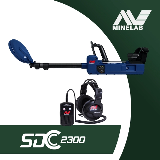 Minelab SDC 2300 + Pack Casque Sans Fil
