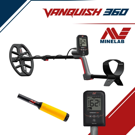 Vanquish 360 Minelab + Pack "Pointer"