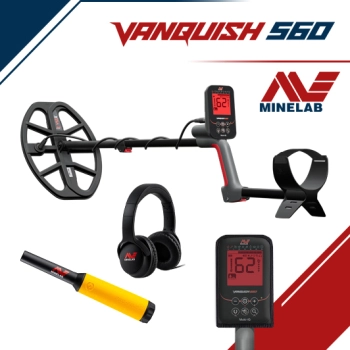 Vanquish Minelab 560 + Pack "Pointer"