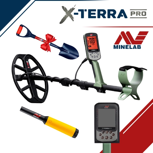 Minelab X-Terra Pro + Pack Pointer