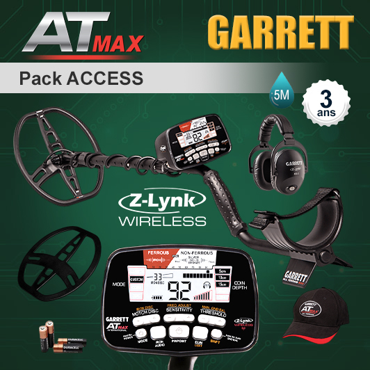 Garrett AT Max + Pack Access